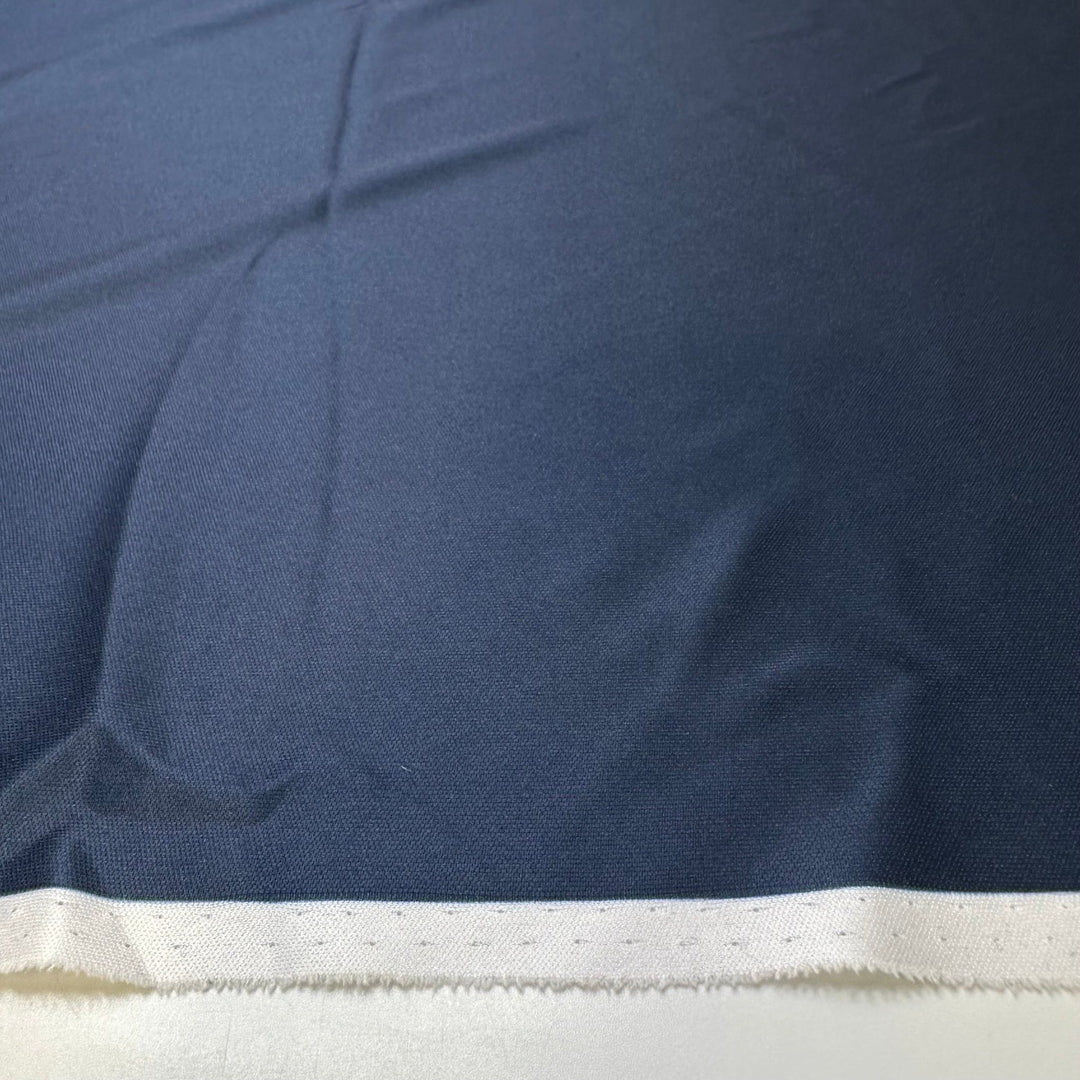 Free Diving - Chitosante Poly Knit - Navy - 2.65M Bundle - True Deadstock fabric Fabric by private - Sustainable Textile | FABCYCLE