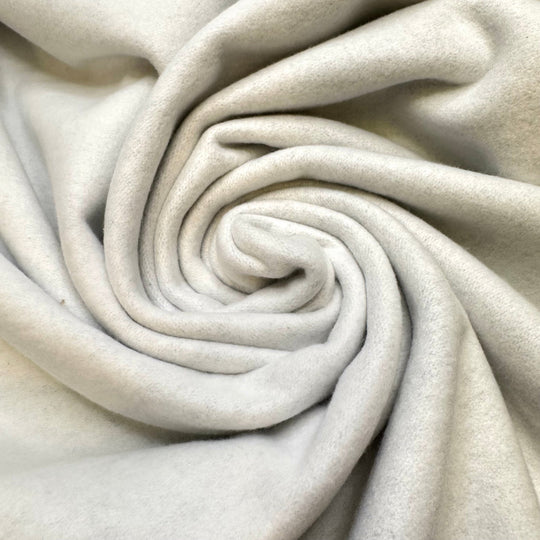 Freezer Burn - Tubular Jersey Fleece Poly/Cotton Knit - Grey - Bundles - True Deadstock fabric Fabric by private - Sustainable Textile | FABCYCLE
