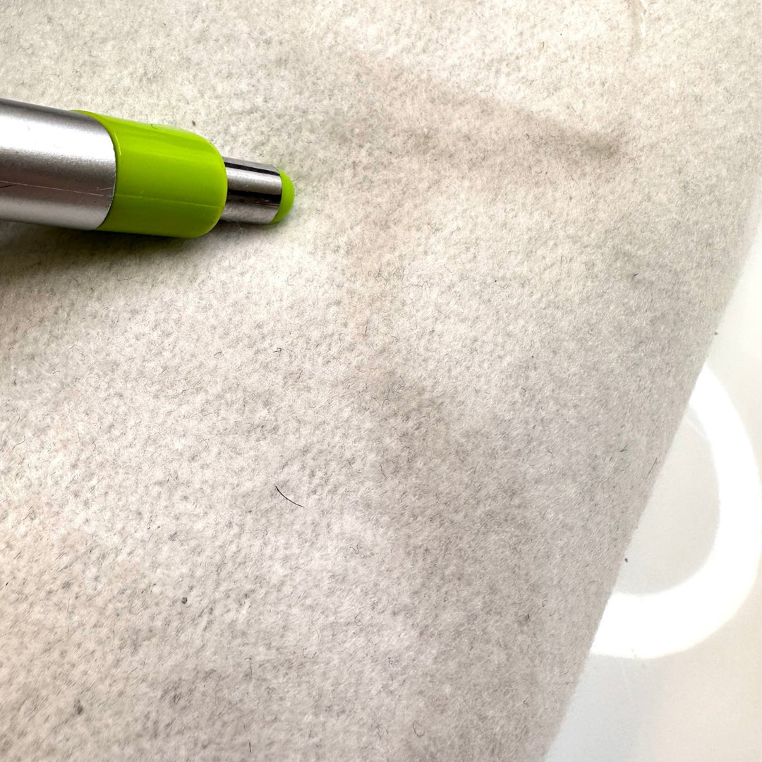 Freezer Burn - Tubular Jersey Fleece Poly/Cotton Knit - Grey - Bundles - True Deadstock fabric Fabric by private - Sustainable Textile | FABCYCLE