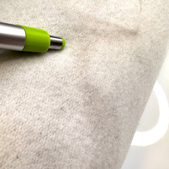 Freezer Burn - Tubular Jersey Fleece Poly/Cotton Knit - Grey - Bundles - True Deadstock fabric Fabric by private - Sustainable Textile | FABCYCLE