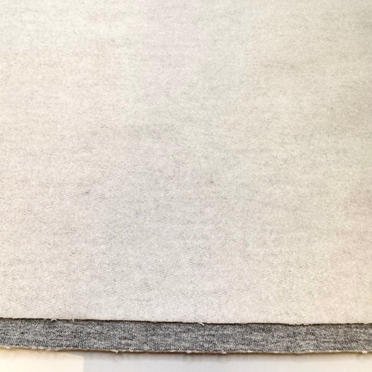 Freezer Burn - Tubular Jersey Fleece Poly/Cotton Knit - Grey - Bundles - True Deadstock fabric Fabric by private - Sustainable Textile | FABCYCLE