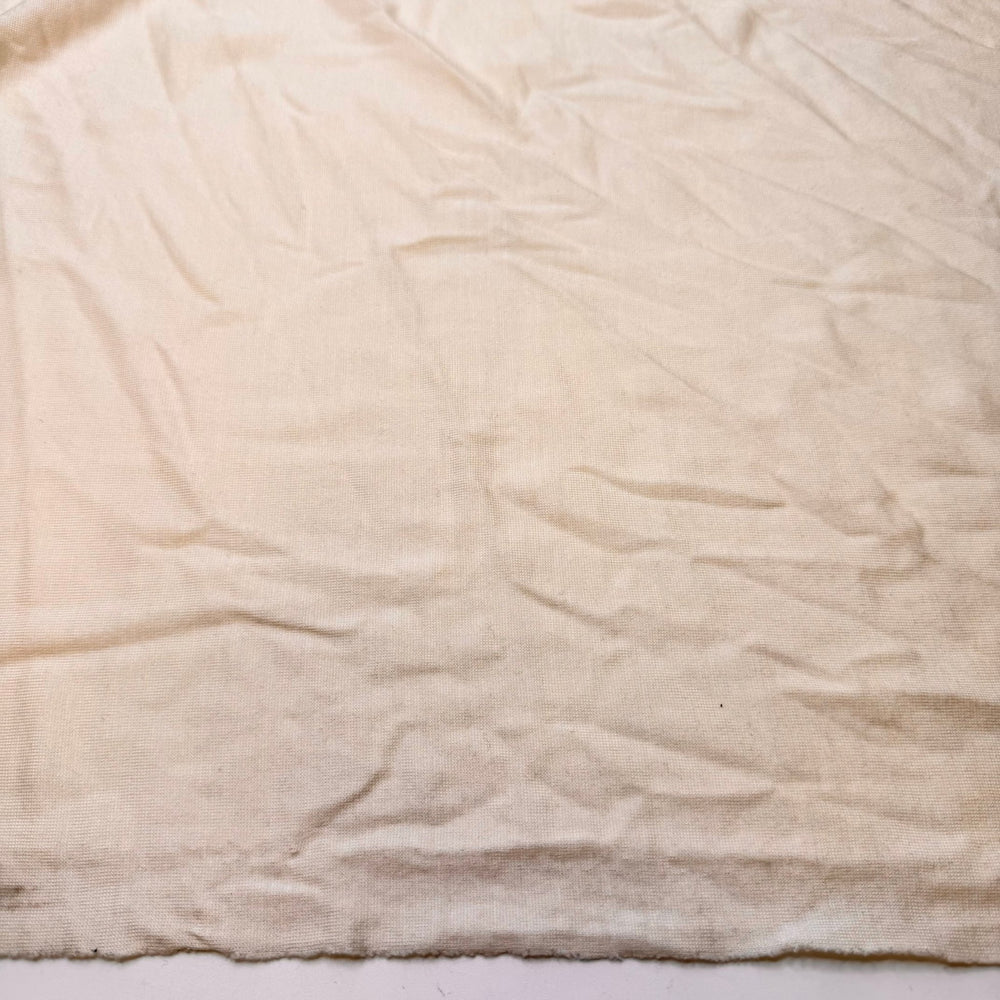 Fresh Ingredients - Jersey Wool Knit - Dark Cream - 1.4M Bundle - True Deadstock fabric Fabric by private - Sustainable Textile | FABCYCLE