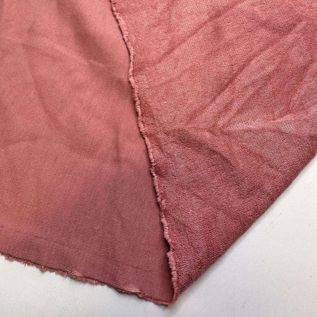 Fresh Pastries - French Terry Cotton/Bamboo Knit - Pink - 0.8M Bundle - True Deadstock fabric Fabric by private - Sustainable Textile | FABCYCLE