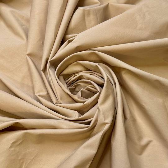 Freshly Ironed Khakis - Poly/Nylon Woven - Light Beige - Bundles - True Deadstock fabric Fabric by private - Sustainable Textile | FABCYCLE