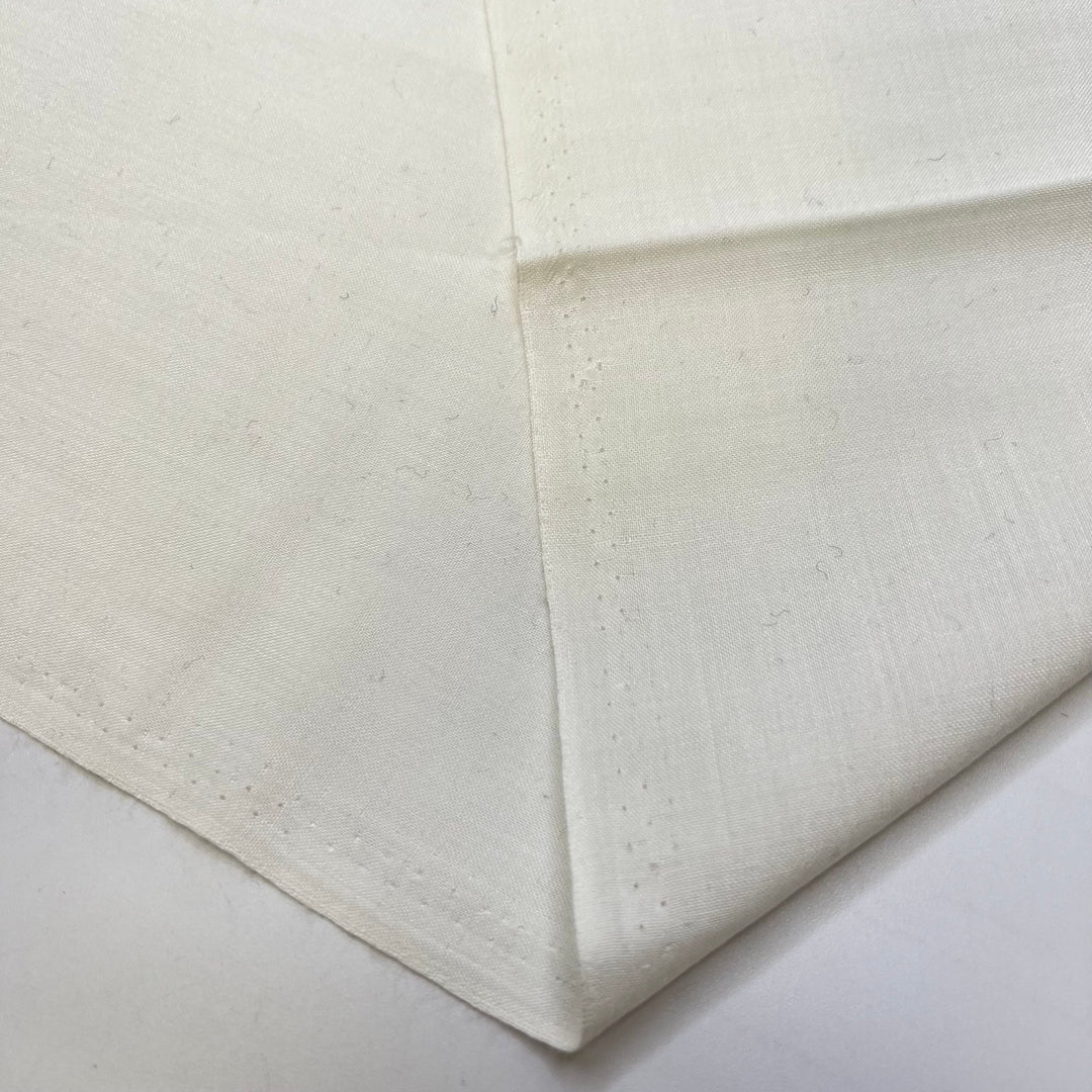 Freshly Pressed For Work - Poly/Cotton Woven - Cream - 2M Bundle - True Deadstock fabric Fabric by private - Sustainable Textile | FABCYCLE