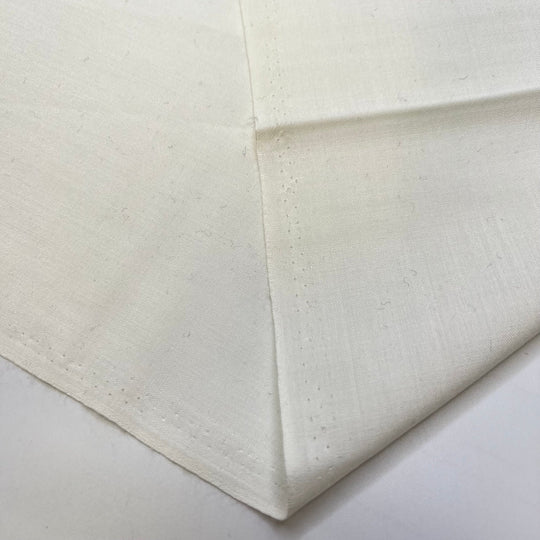 Freshly Pressed For Work - Poly/Cotton Woven - Cream - 2M Bundle - True Deadstock fabric Fabric by private - Sustainable Textile | FABCYCLE
