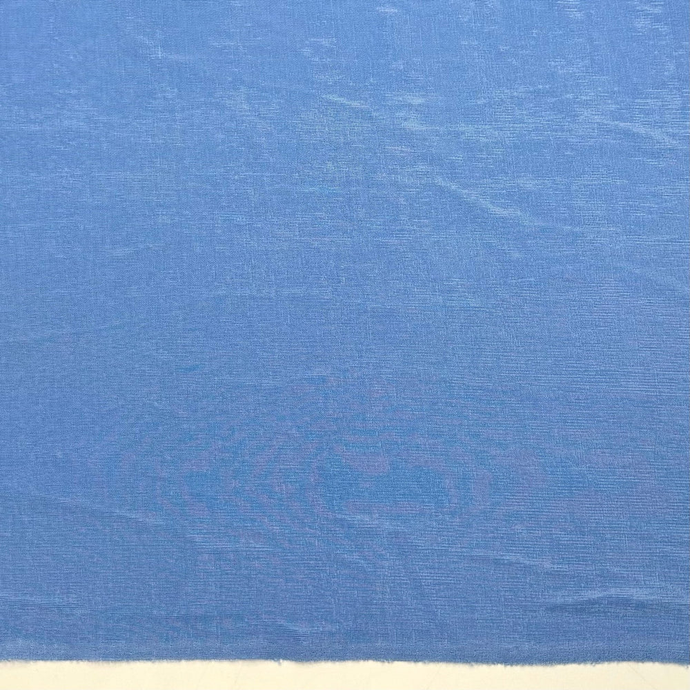 Frigid River - Rib Knit Polyester Blend Knit - Light Blue - 1.4M Bundle - True Deadstock fabric Fabric by private - Sustainable Textile | FABCYCLE