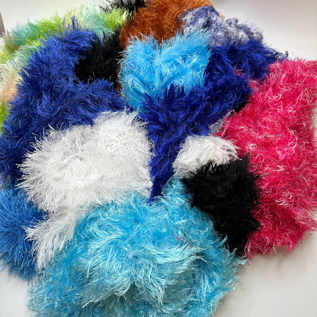 Fringe Yarn Scarves Yarn - Multi - 10 Pack - True Deadstock supplies Fabric by private - Sustainable Textile | FABCYCLE