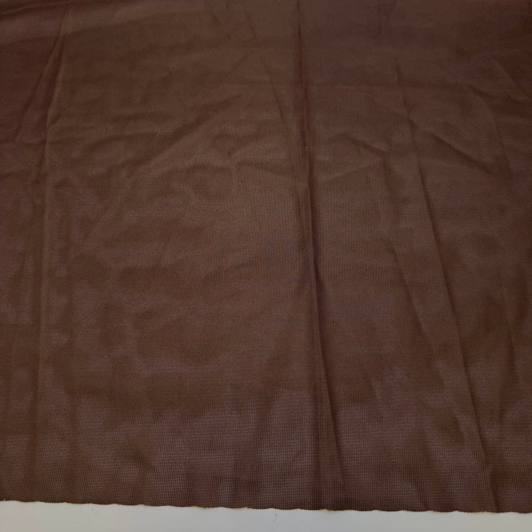 From My Vintage Collection - Vintage Interlock Polyester Blend Knit - Brown - 3.8M Bundle - True Deadstock fabric Fabric by private - Sustainable Textile | FABCYCLE