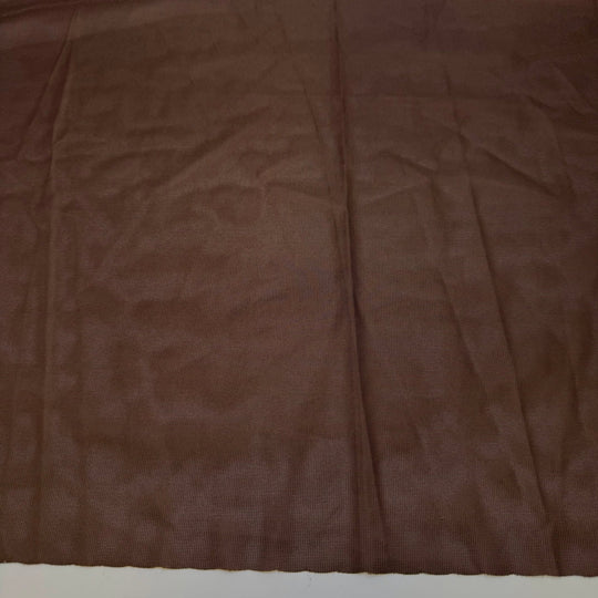 From My Vintage Collection - Vintage Interlock Polyester Blend Knit - Brown - 3.8M Bundle - True Deadstock fabric Fabric by private - Sustainable Textile | FABCYCLE