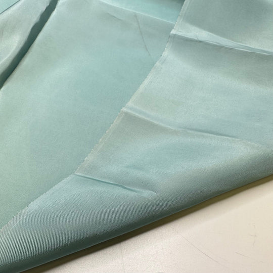 Frosty Glass Wear - Taffeta Rib Weave Poly Woven - Light Blue - 1M Bundle - True Deadstock fabric Fabric by private - Sustainable Textile | FABCYCLE