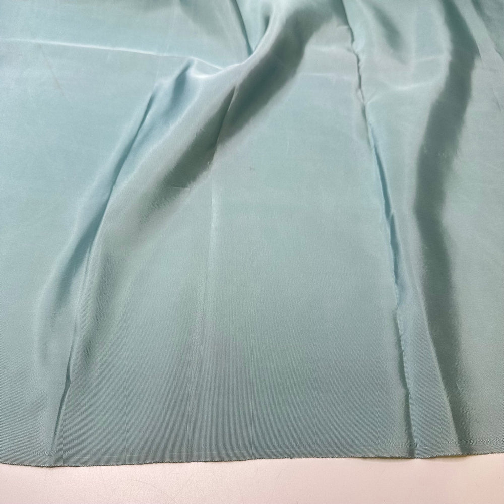 Frosty Glass Wear - Taffeta Rib Weave Poly Woven - Light Blue - 1M Bundle - True Deadstock fabric Fabric by private - Sustainable Textile | FABCYCLE