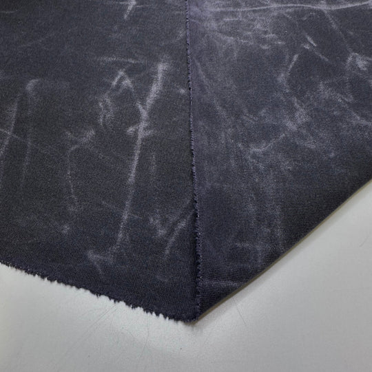 Frozen In Place - Waxed Cotton Woven - Dark Grey - 2M Bundle - True Deadstock fabric Fabric by private - Sustainable Textile | FABCYCLE
