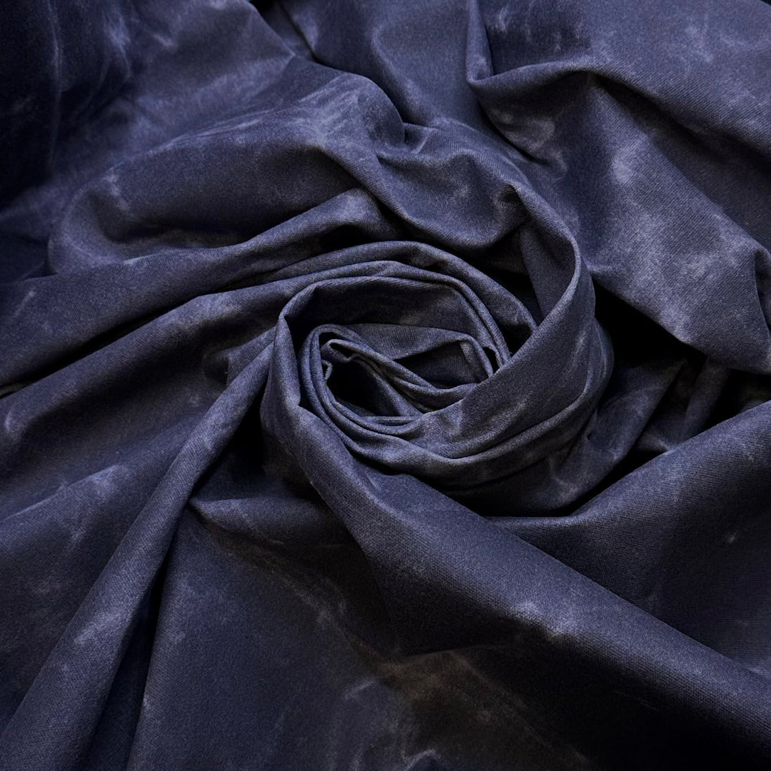 Frozen In Place - Waxed Cotton Woven - Dark Grey - 2M Bundle - True Deadstock fabric Fabric by private - Sustainable Textile | FABCYCLE