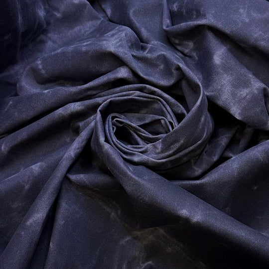 Frozen In Place - Waxed Cotton Woven - Dark Grey - 2M Bundle - True Deadstock fabric Fabric by private - Sustainable Textile | FABCYCLE