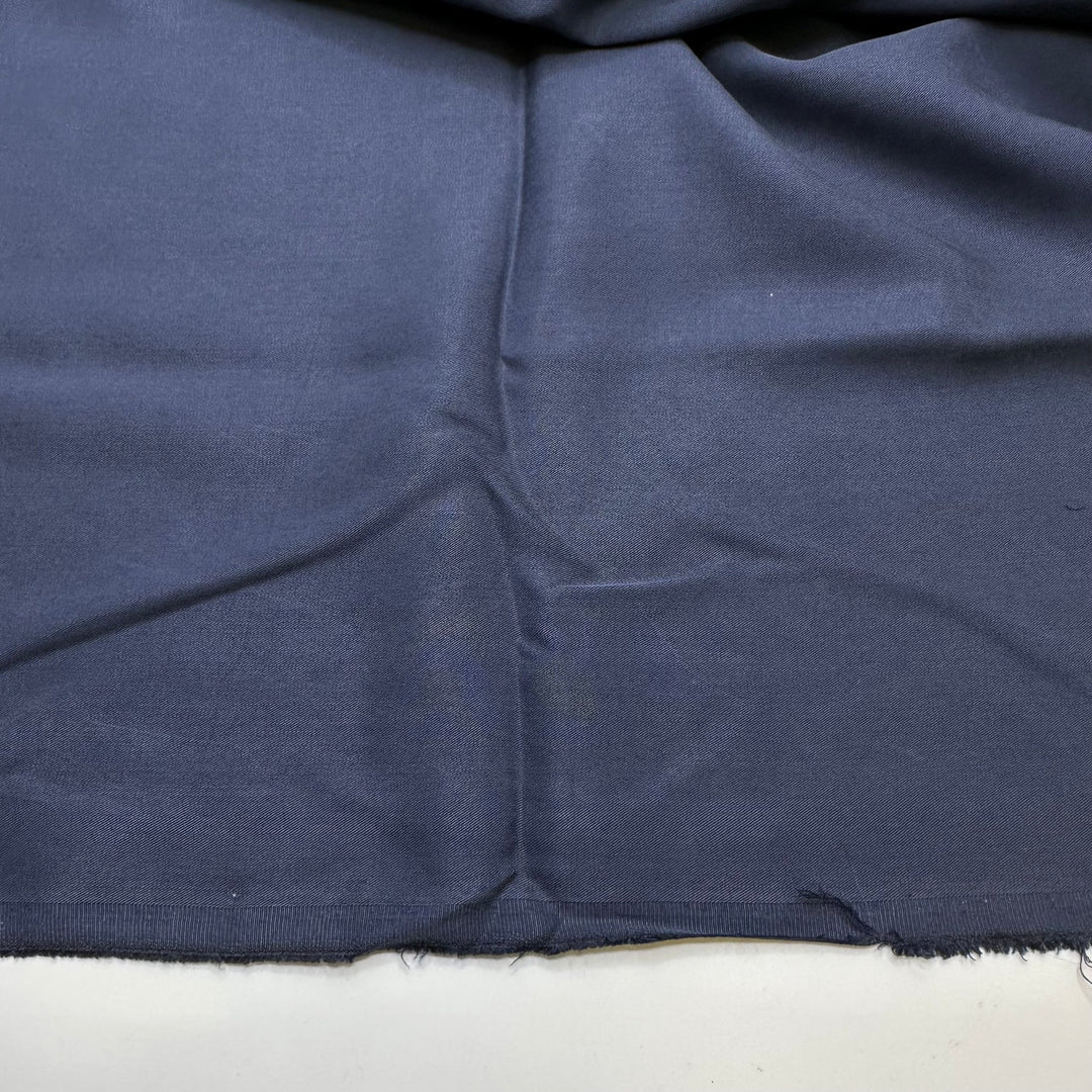 Frozen Mountain Pond - Tencel Woven - Light Navy - Bundles - True Deadstock fabric Fabric by private - Sustainable Textile | FABCYCLE