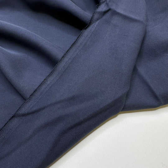 Frozen Mountain Pond - Tencel Woven - Light Navy - Bundles - True Deadstock fabric Fabric by private - Sustainable Textile | FABCYCLE