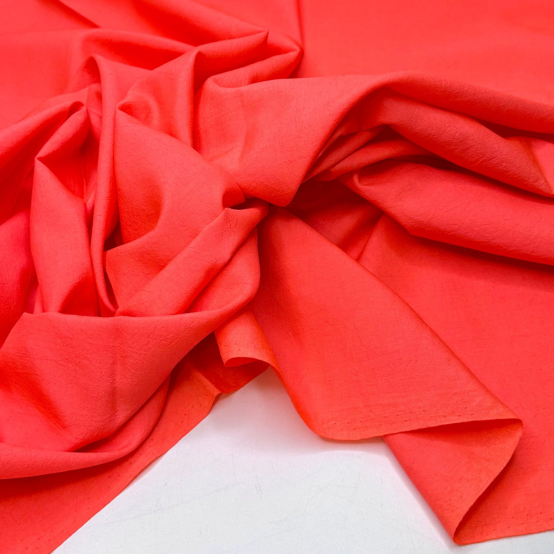 Fun Dress Codes - Poly/Nylon Woven - Orange/Pink - 1.8M Bundle - True Deadstock fabric Fabric by private - Sustainable Textile | FABCYCLE