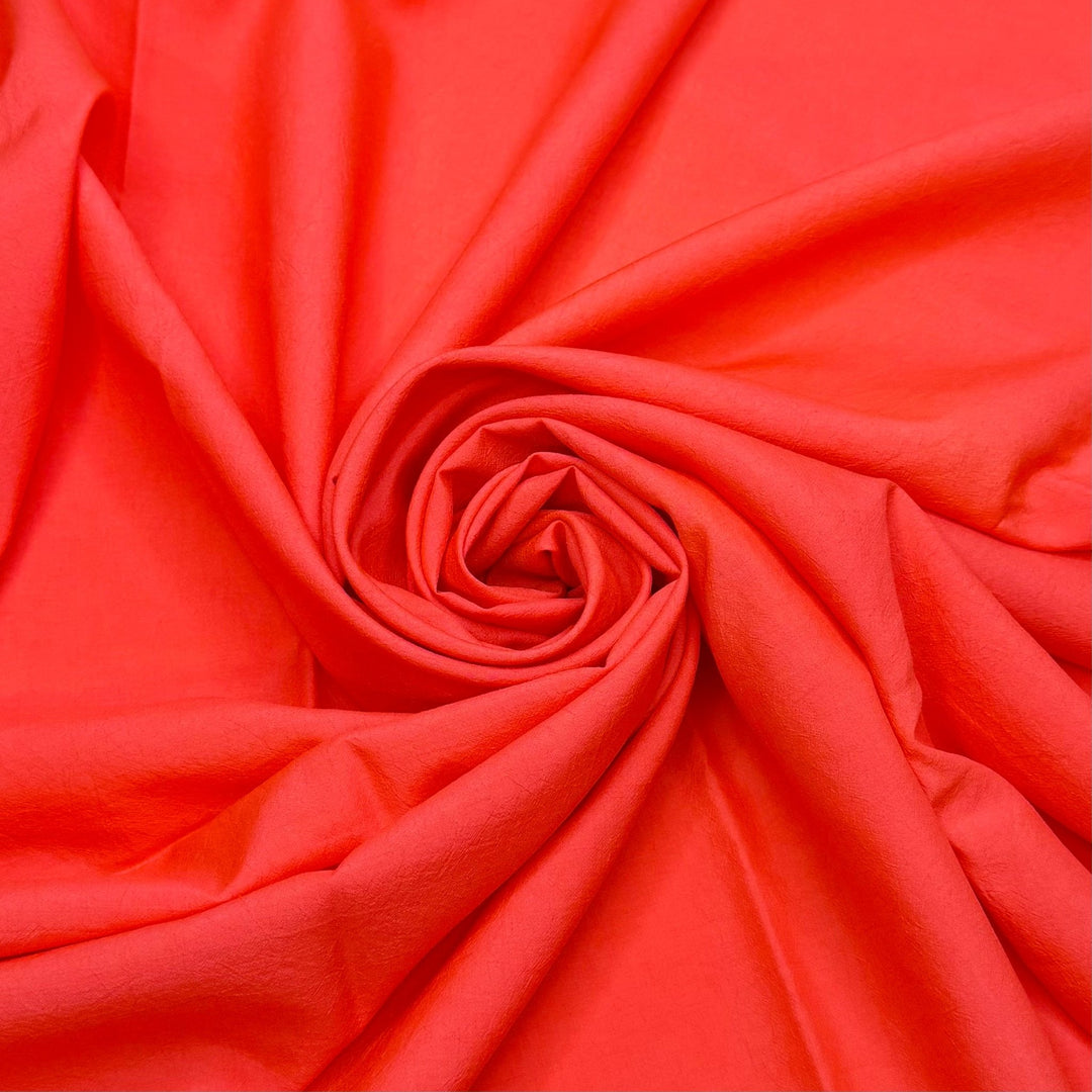 Fun Dress Codes - Poly/Nylon Woven - Orange/Pink - 1.8M Bundle - True Deadstock fabric Fabric by private - Sustainable Textile | FABCYCLE