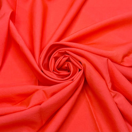 Fun Dress Codes - Poly/Nylon Woven - Orange/Pink - 1.8M Bundle - True Deadstock fabric Fabric by private - Sustainable Textile | FABCYCLE