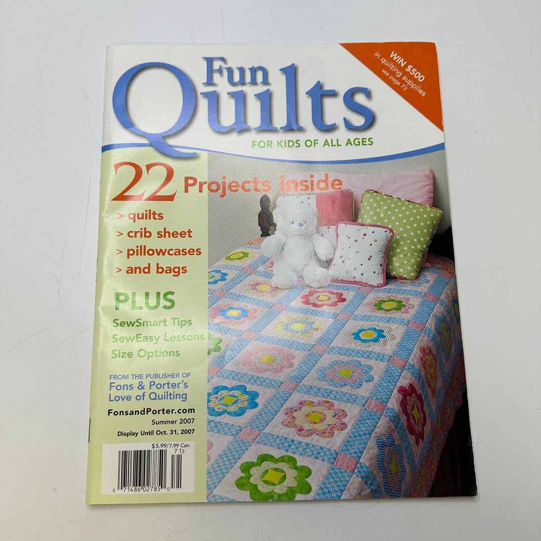 Fun Quilts Summer 2007 Books - Light Multi - Individual - True Deadstock supplies Fabric by private - Sustainable Textile | FABCYCLE