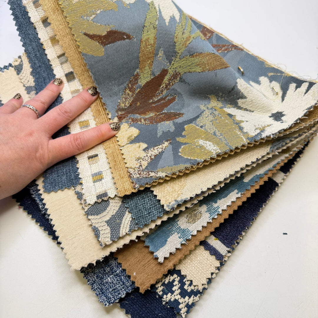 Funky Country - Home Décor Sample Books - Medium Square - True Deadstock fabric Fabric by private - Sustainable Textile | FABCYCLE