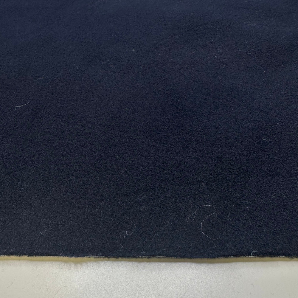 Fuzzy Water - Waterproof Inner Layer Fleece Poly/PU Knit - Navy - 0.8M Bundle - True Deadstock fabric Fabric by private - Sustainable Textile | FABCYCLE