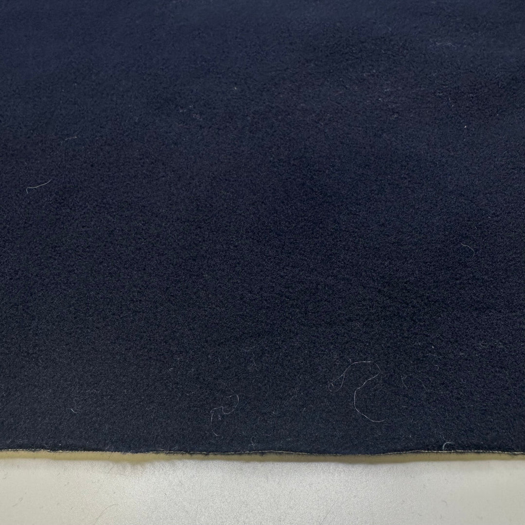 Fuzzy Water - Waterproof Inner Layer Fleece Poly/PU Knit - Navy - 0.8M Bundle - True Deadstock fabric Fabric by private - Sustainable Textile | FABCYCLE