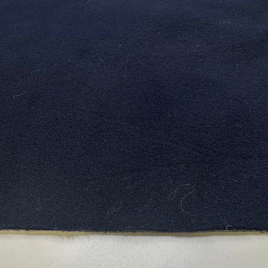 Fuzzy Water - Waterproof Inner Layer Fleece Poly/PU Knit - Navy - 0.8M Bundle - True Deadstock fabric Fabric by private - Sustainable Textile | FABCYCLE