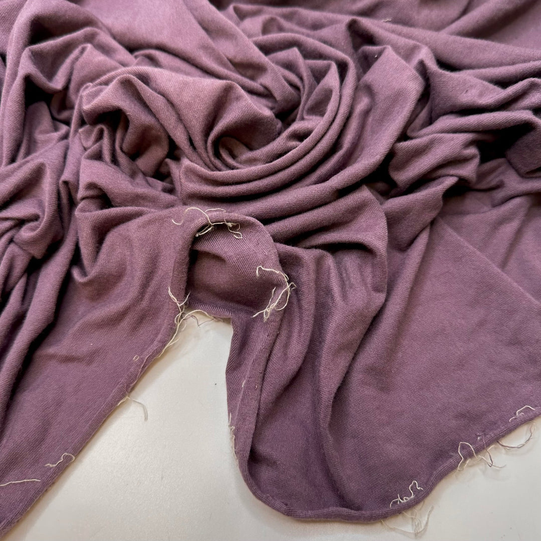 Games People Play - Jersey Natural Blend Knit - Light Purple - 0.6M Bundle - True Deadstock fabric Fabric by private - Sustainable Textile | FABCYCLE