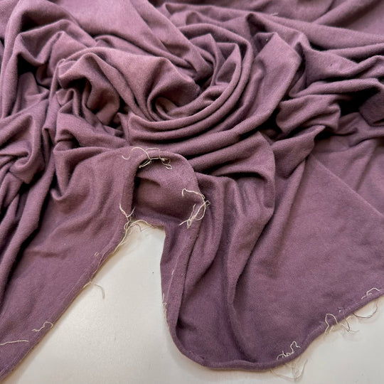 Games People Play - Jersey Natural Blend Knit - Light Purple - 0.6M Bundle - True Deadstock fabric Fabric by private - Sustainable Textile | FABCYCLE