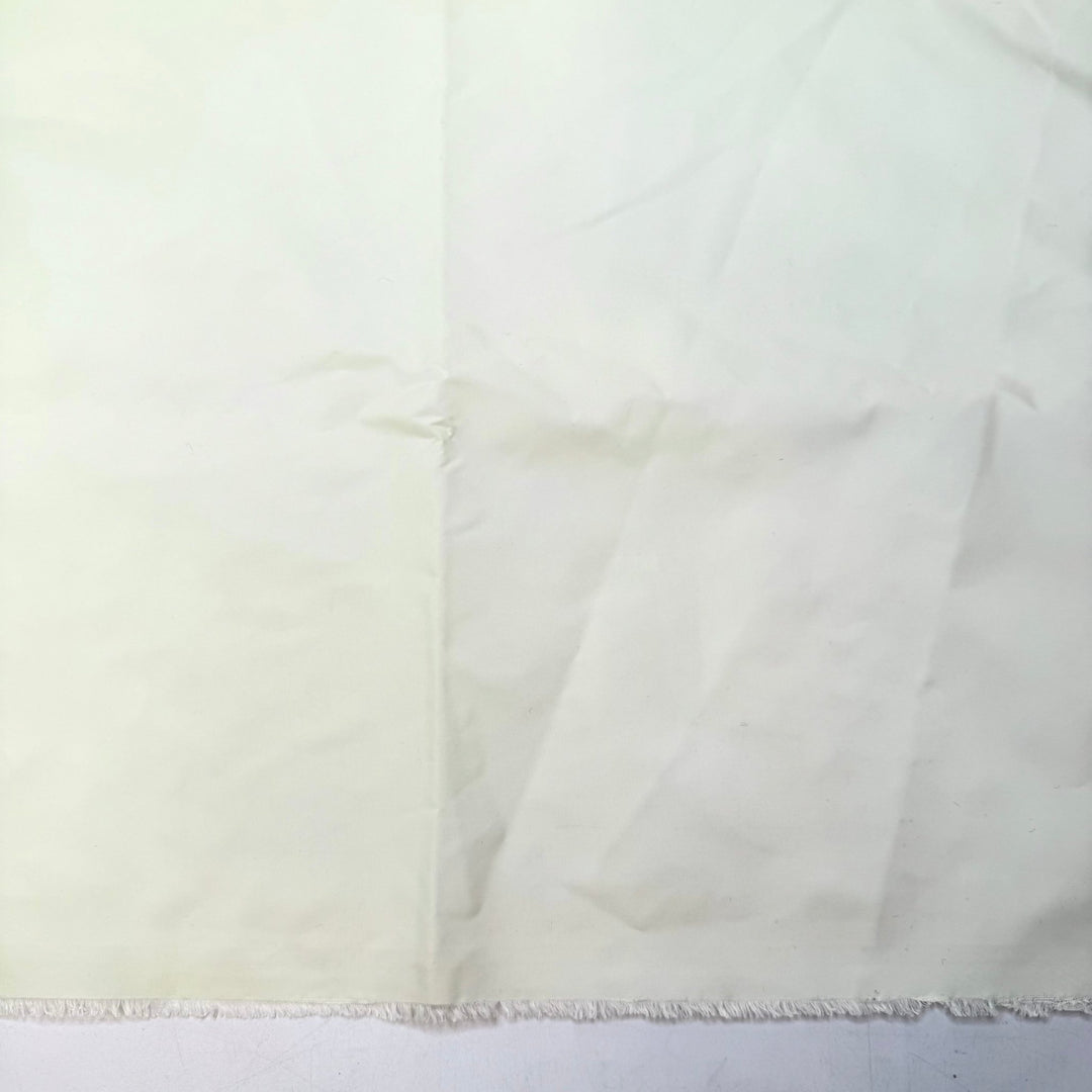 Garden Party - Water Resistant Nylon Blend Woven - Light Yellow/Green - 1.45M Bundle - True Deadstock fabric Fabric by private - Sustainable Textile | FABCYCLE