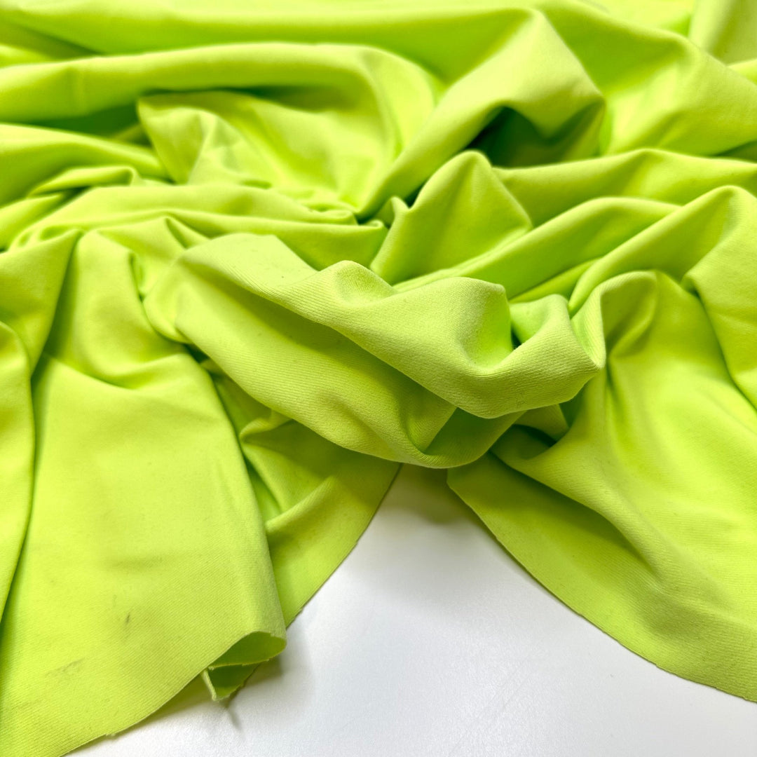 Gatorade - Poly/Spandex Knit - Light Green - 1M Bundle - True Deadstock fabric Fabric by private - Sustainable Textile | FABCYCLE