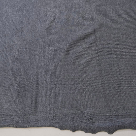 Gentian - Bamboo Blend Knit - Dark Grey - 1.2M Bundle - True Deadstock fabric Fabric by private - Sustainable Textile | FABCYCLE