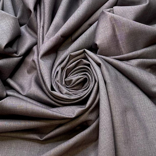 Geologist - Cotton Blend Woven - Grey - 2.25M Bundle - True Deadstock fabric Fabric by private - Sustainable Textile | FABCYCLE