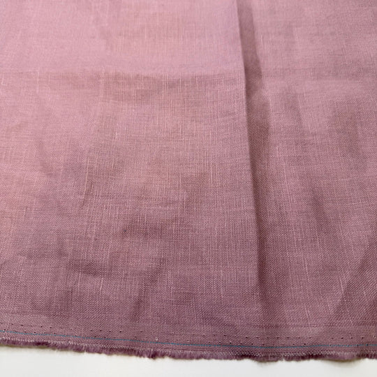 Getting Dolled Up - Linen Woven - Dark Pink - 2.15M Bundle - True Deadstock fabric Fabric by private - Sustainable Textile | FABCYCLE