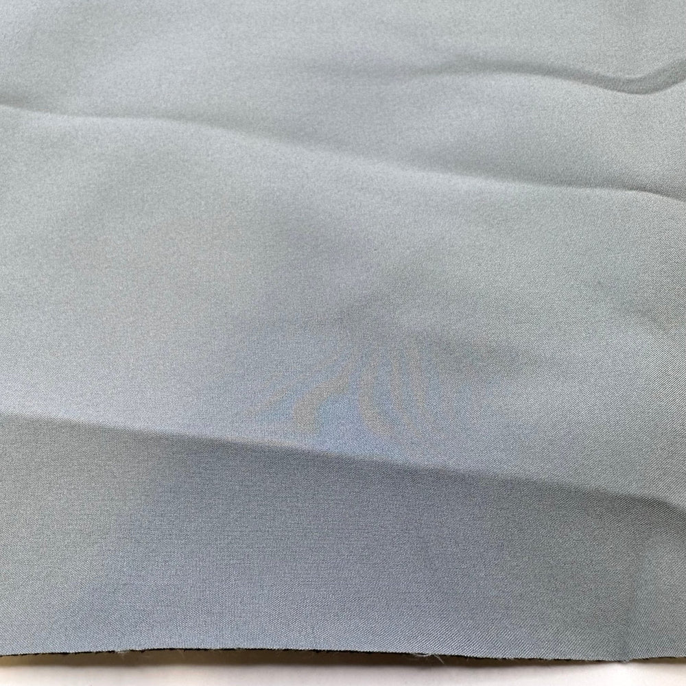 Getting My Beauty Sleep - Water Resistant Mesh Back Soft Shell Poly/Spandex Knit - Light Blue - 1.45M Bundle - True Deadstock fabric Fabric by private - Sustainable Textile | FABCYCLE