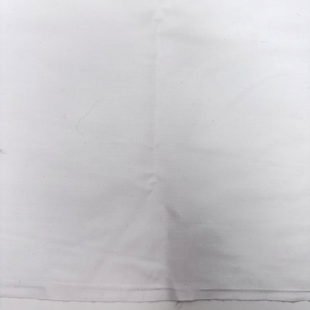 Getting My Outfit Ready - Polyester Blend Woven - White - 2M Bundle - True Deadstock fabric Fabric by private - Sustainable Textile | FABCYCLE