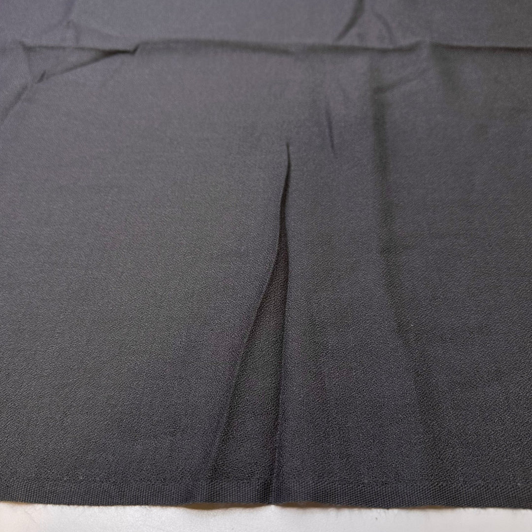 Getting My Sea Legs - Crepe Synthetic Blend Woven - Grey - 1.5M Bundle - True Deadstock fabric Fabric by private - Sustainable Textile | FABCYCLE