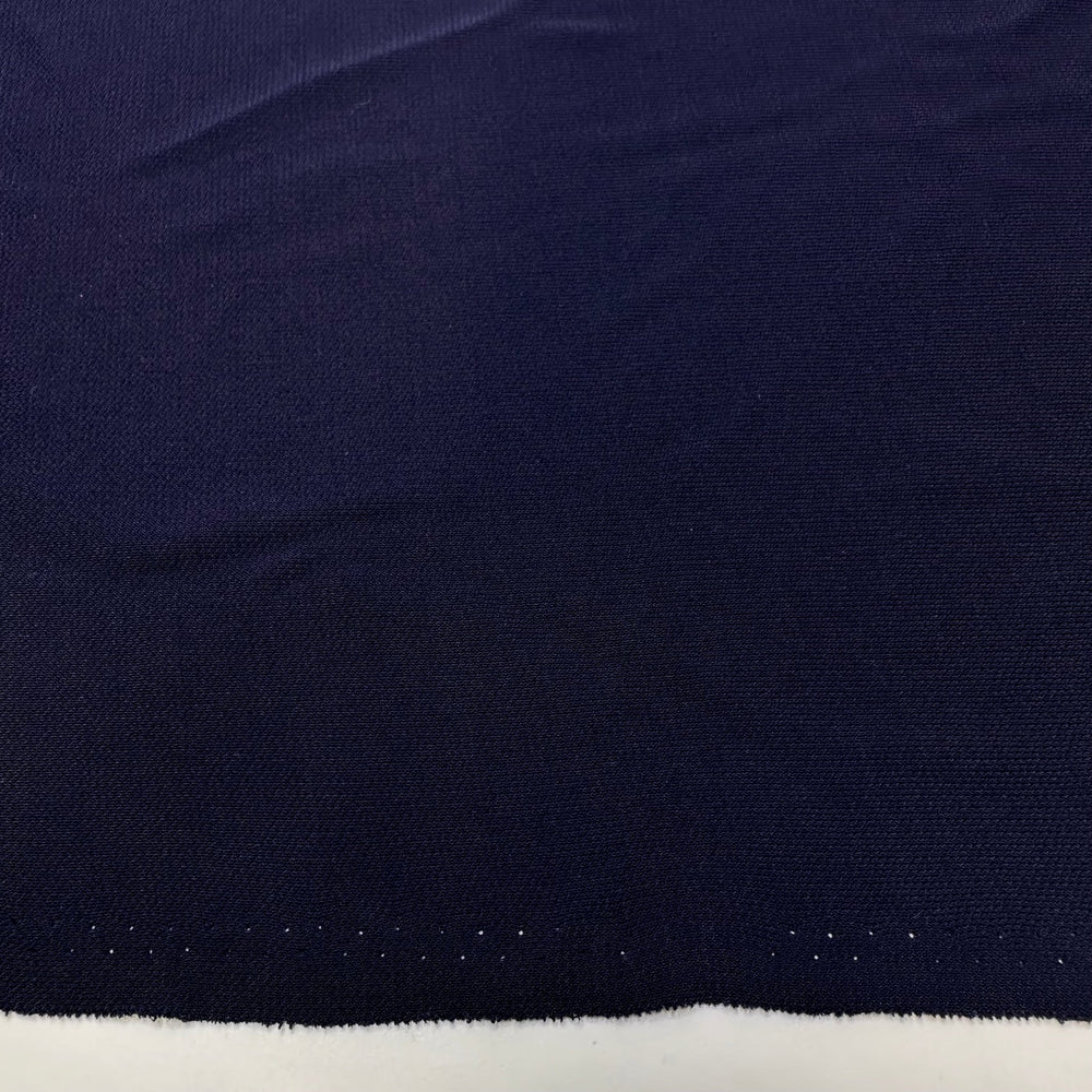 Getting My Suit Dry Cleaned - Poly/Cotton Knit - Navy - 2.3M Bundle - True Deadstock fabric Fabric by private - Sustainable Textile | FABCYCLE