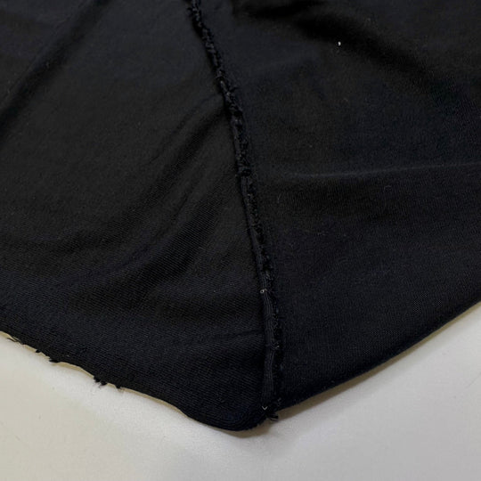 Getting The Fastest Time On Strava - Jersey Cotton/Bamboo Knit - Black - Bundles - True Deadstock fabric Fabric by private - Sustainable Textile | FABCYCLE