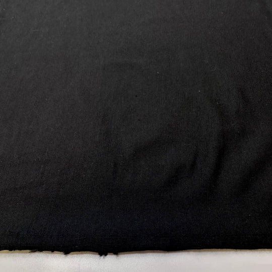 Getting The Fastest Time On Strava - Jersey Cotton/Bamboo Knit - Black - Bundles - True Deadstock fabric Fabric by private - Sustainable Textile | FABCYCLE