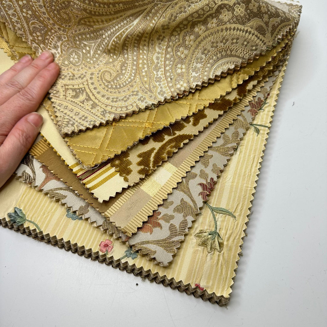 Gilded - Home Décor Sample Books - Square - True Deadstock fabric Fabric by private - Sustainable Textile | FABCYCLE