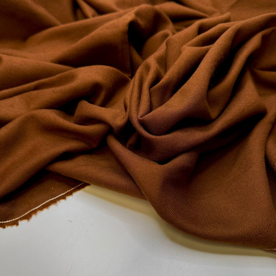 Ginger Snaps - Wool Woven - Light Brown - 1.5M Bundle - True Deadstock fabric Fabric by private - Sustainable Textile | FABCYCLE