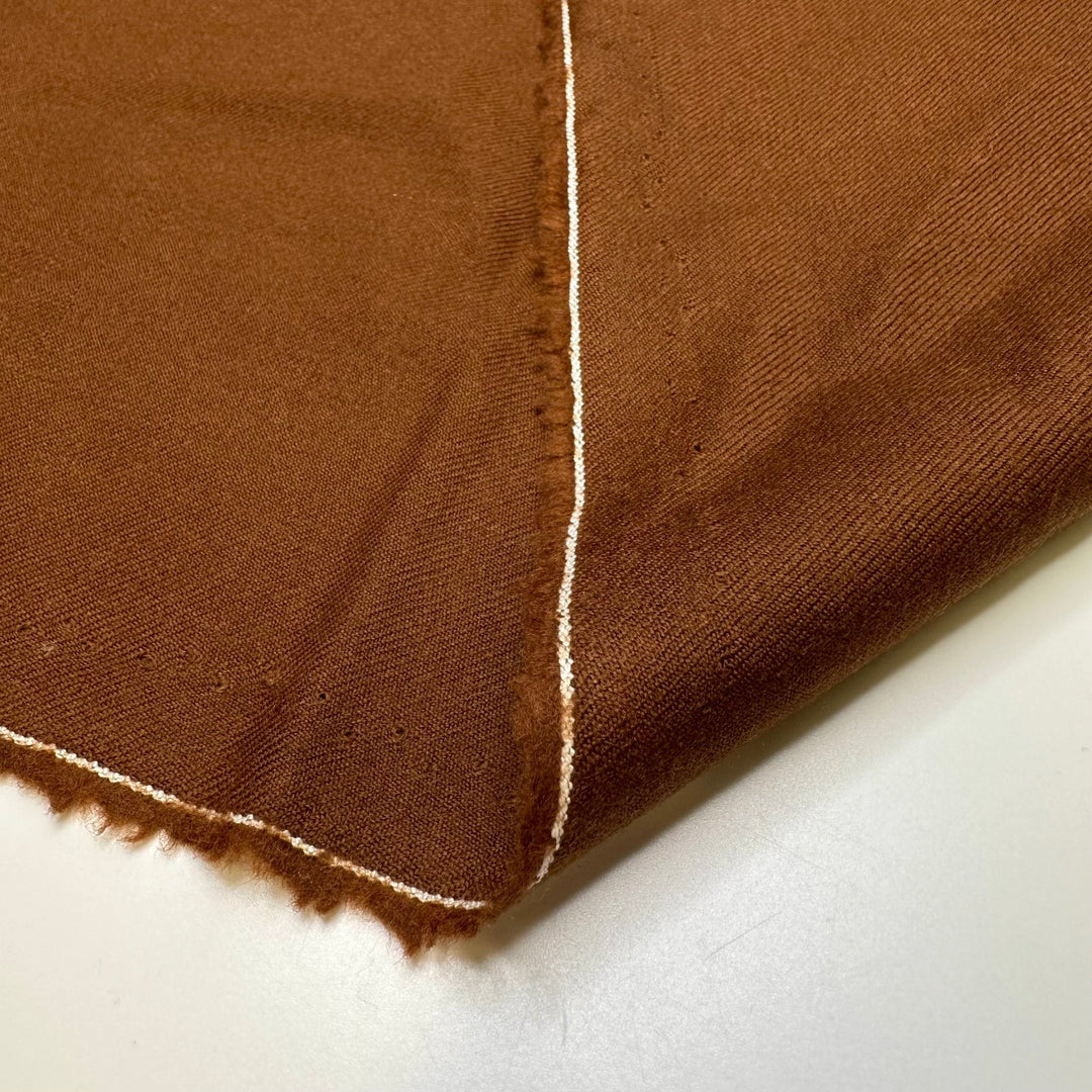 Ginger Snaps - Wool Woven - Light Brown - 1.5M Bundle - True Deadstock fabric Fabric by private - Sustainable Textile | FABCYCLE