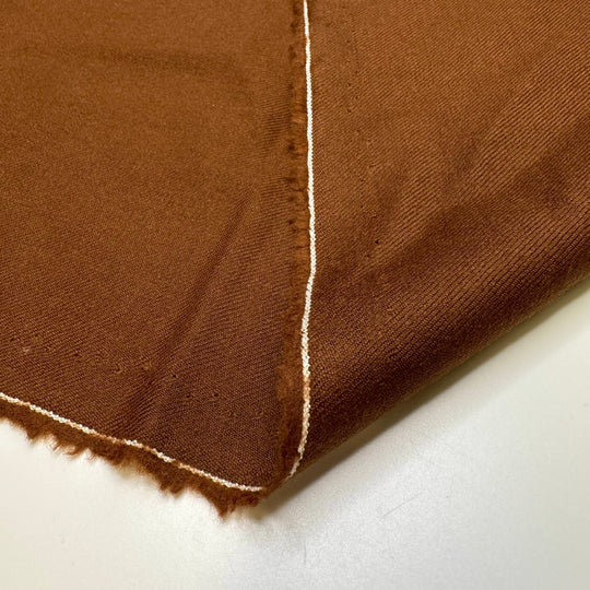 Ginger Snaps - Wool Woven - Light Brown - 1.5M Bundle - True Deadstock fabric Fabric by private - Sustainable Textile | FABCYCLE