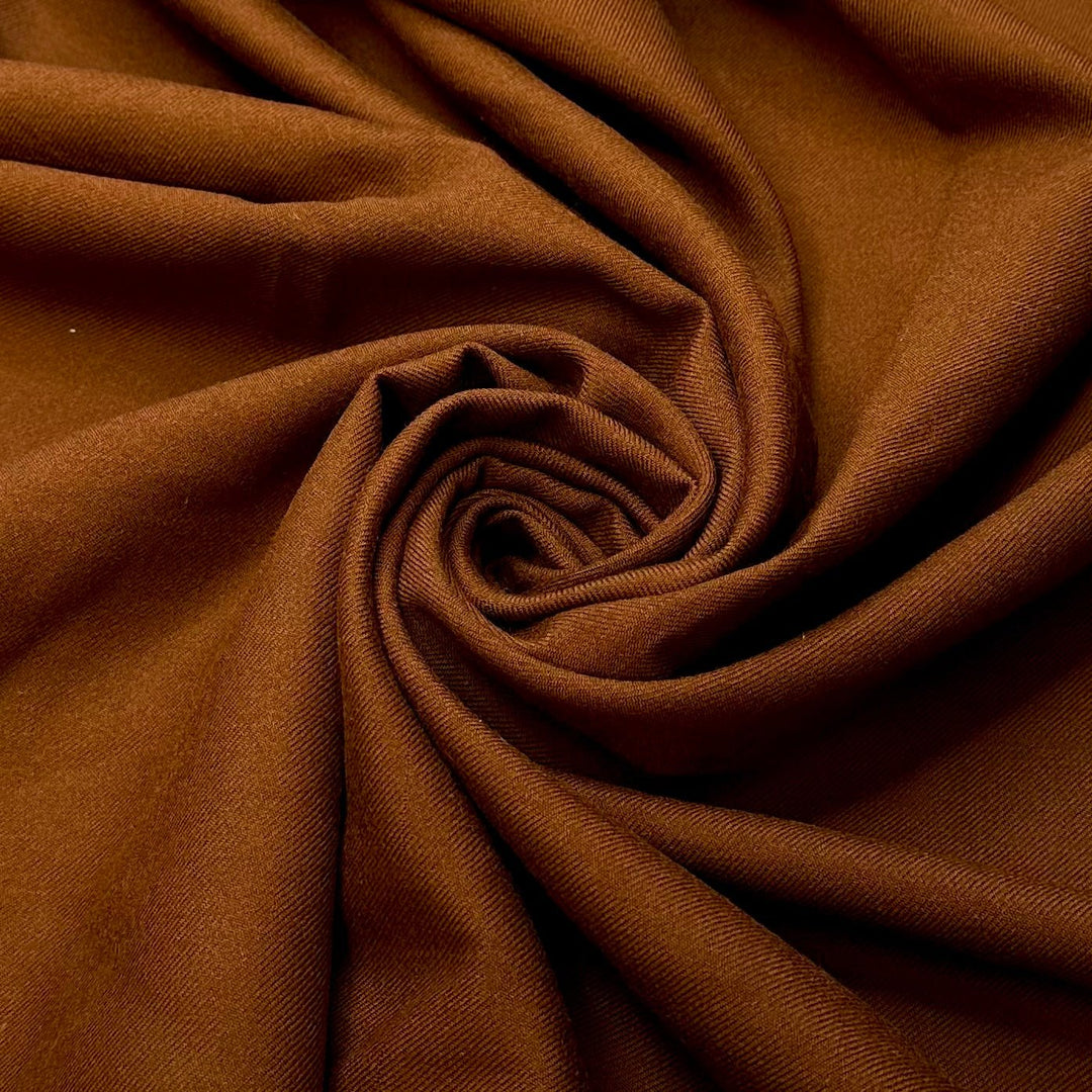 Ginger Snaps - Wool Woven - Light Brown - 1.5M Bundle - True Deadstock fabric Fabric by private - Sustainable Textile | FABCYCLE