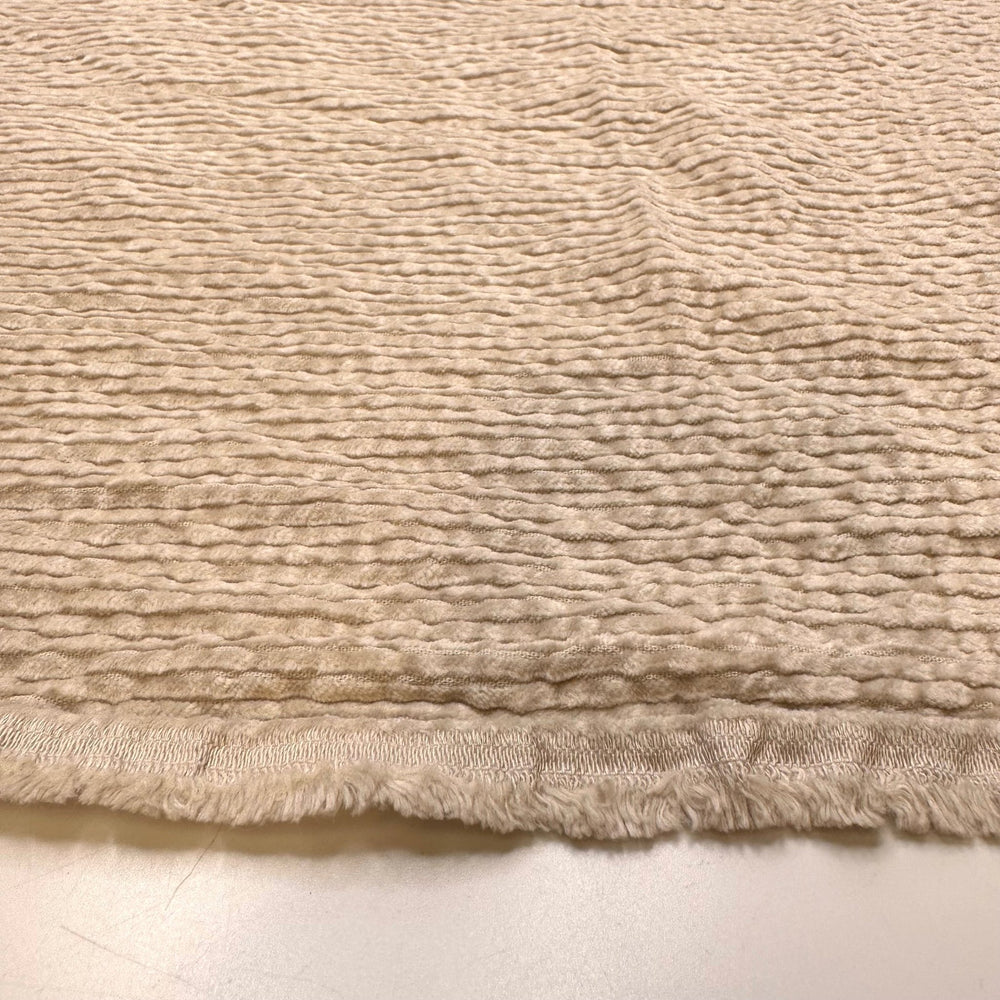 Giving Santa A Haircut - Corduroy Cotton Woven - Light Grey/Cream - Bundles - True Deadstock fabric Fabric by private - Sustainable Textile | FABCYCLE