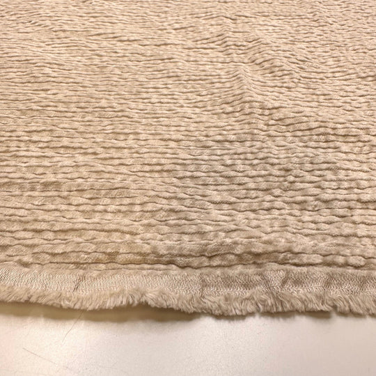 Giving Santa A Haircut - Corduroy Cotton Woven - Light Grey/Cream - Bundles - True Deadstock fabric Fabric by private - Sustainable Textile | FABCYCLE