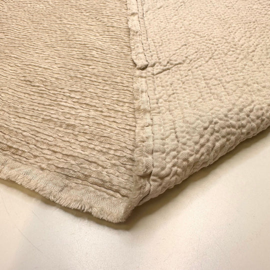 Giving Santa A Haircut - Corduroy Cotton Woven - Light Grey/Cream - Bundles - True Deadstock fabric Fabric by private - Sustainable Textile | FABCYCLE